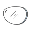Single vision 1.67ultrathin screen safe-BunniStudios