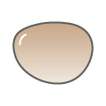 Sunglasses non-prescription color tint - Brown